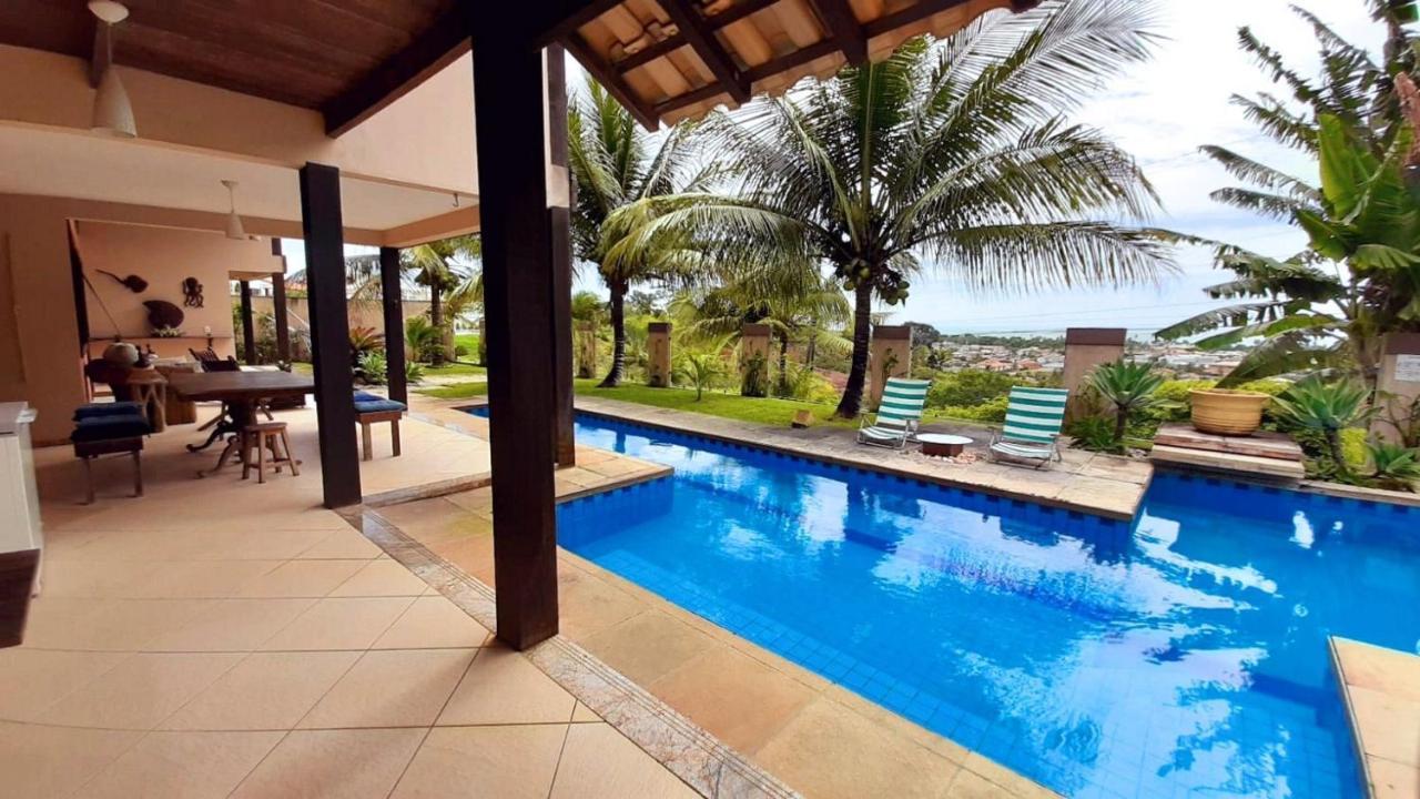 Casa Com Vista Para O Mar De Taperapuan 塞古罗港 外观 照片
