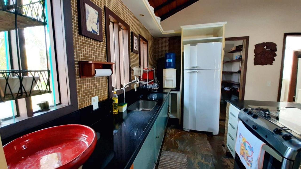 Casa Com Vista Para O Mar De Taperapuan 塞古罗港 外观 照片