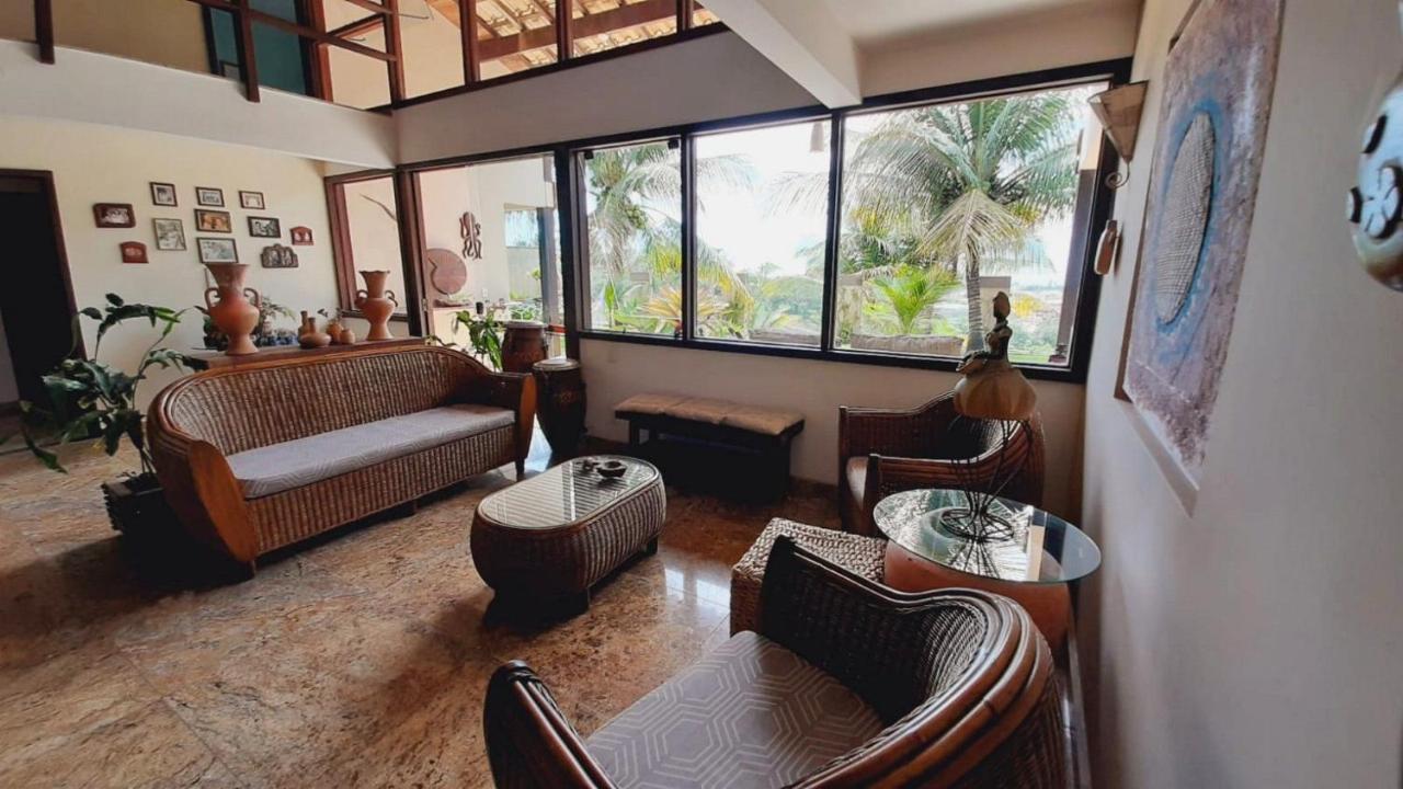 Casa Com Vista Para O Mar De Taperapuan 塞古罗港 外观 照片