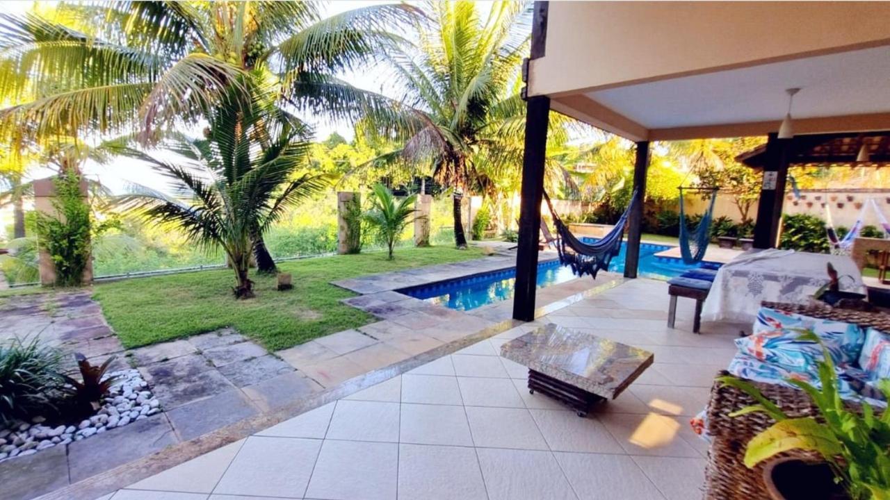 Casa Com Vista Para O Mar De Taperapuan 塞古罗港 外观 照片